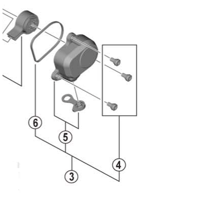 Shimano Spares RD-M8000 P-cover unit