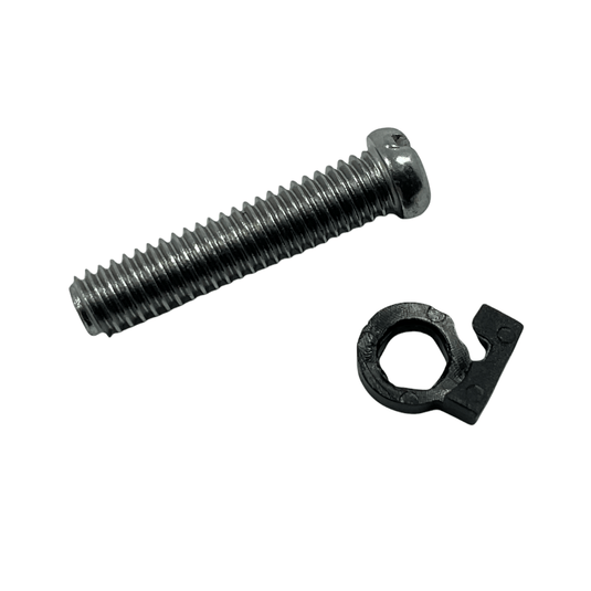 Shimano Spares RD-M780 B-tension adjusting screw and plate; M4 x 18 mm