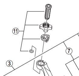 Shimano BR-6700 cable adjusting bolt unit for front