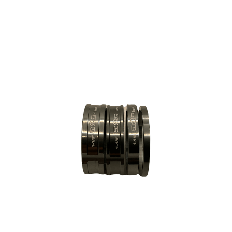 Load image into Gallery viewer, A2Z CNC 1 1/8&quot; Ahead headset spacers 3mm, 5mm, 10mm and 15mm XTR GREY
