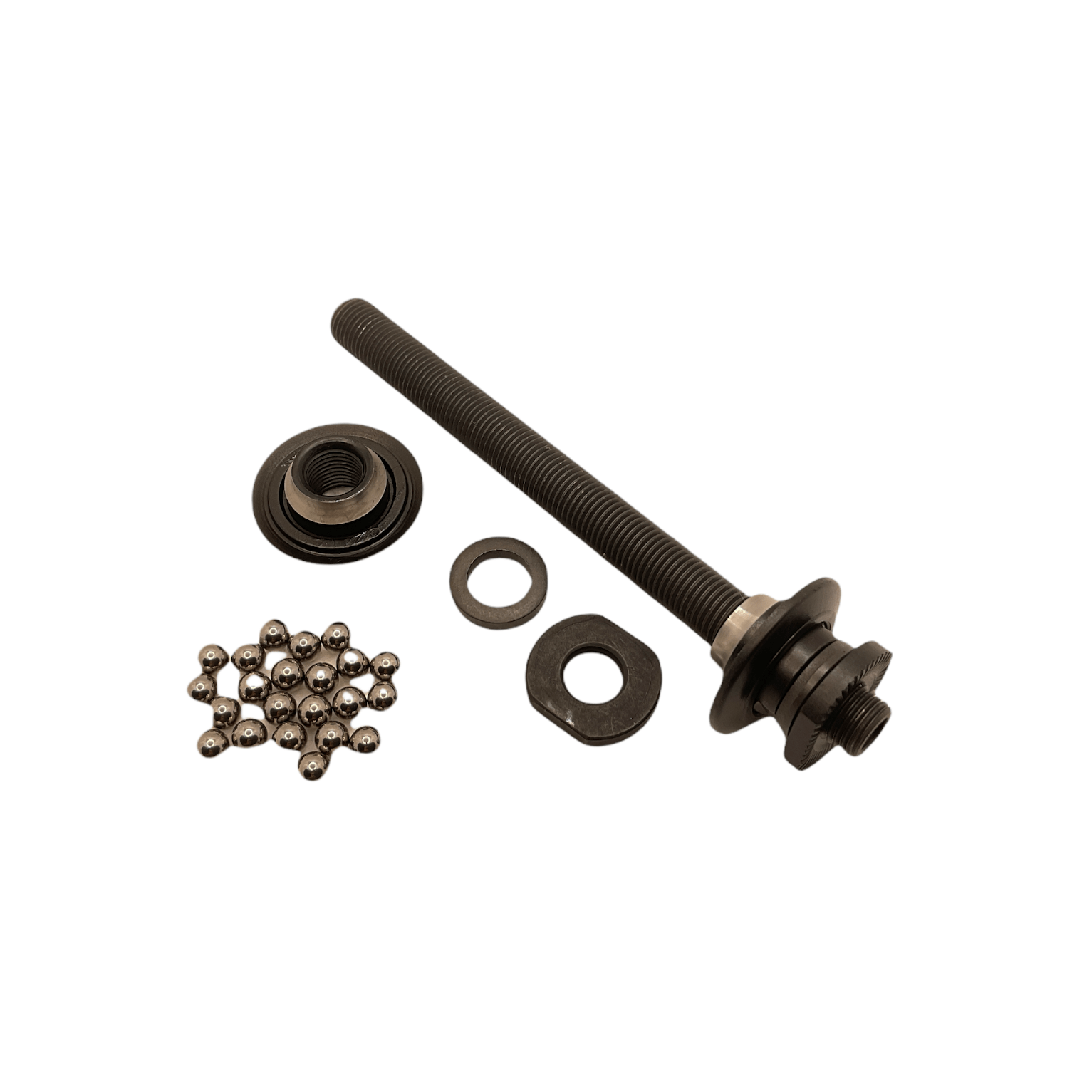 Shimano Spares WH-R501-F complete hub axle; 108 mm