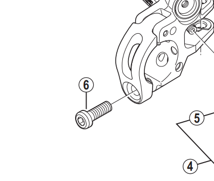 Shimano Spares BL-M987 clamp bolt