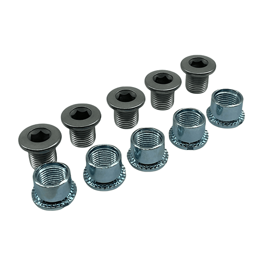 Shimano Spares FC-3550 gear fixing bolt; M8 x 8.5 mm; set of 5