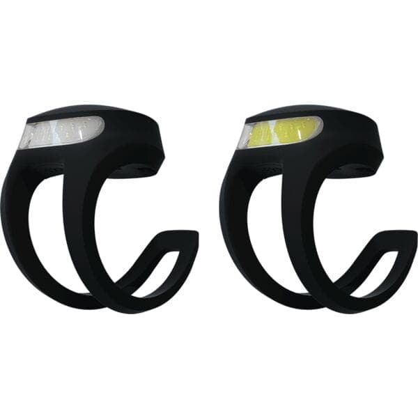 Knog Frog V3 Rechargeable - Spider Black Twinpack