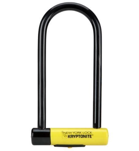 Kryptonite New York Long Shackle U-Lock Sold Secure Gold