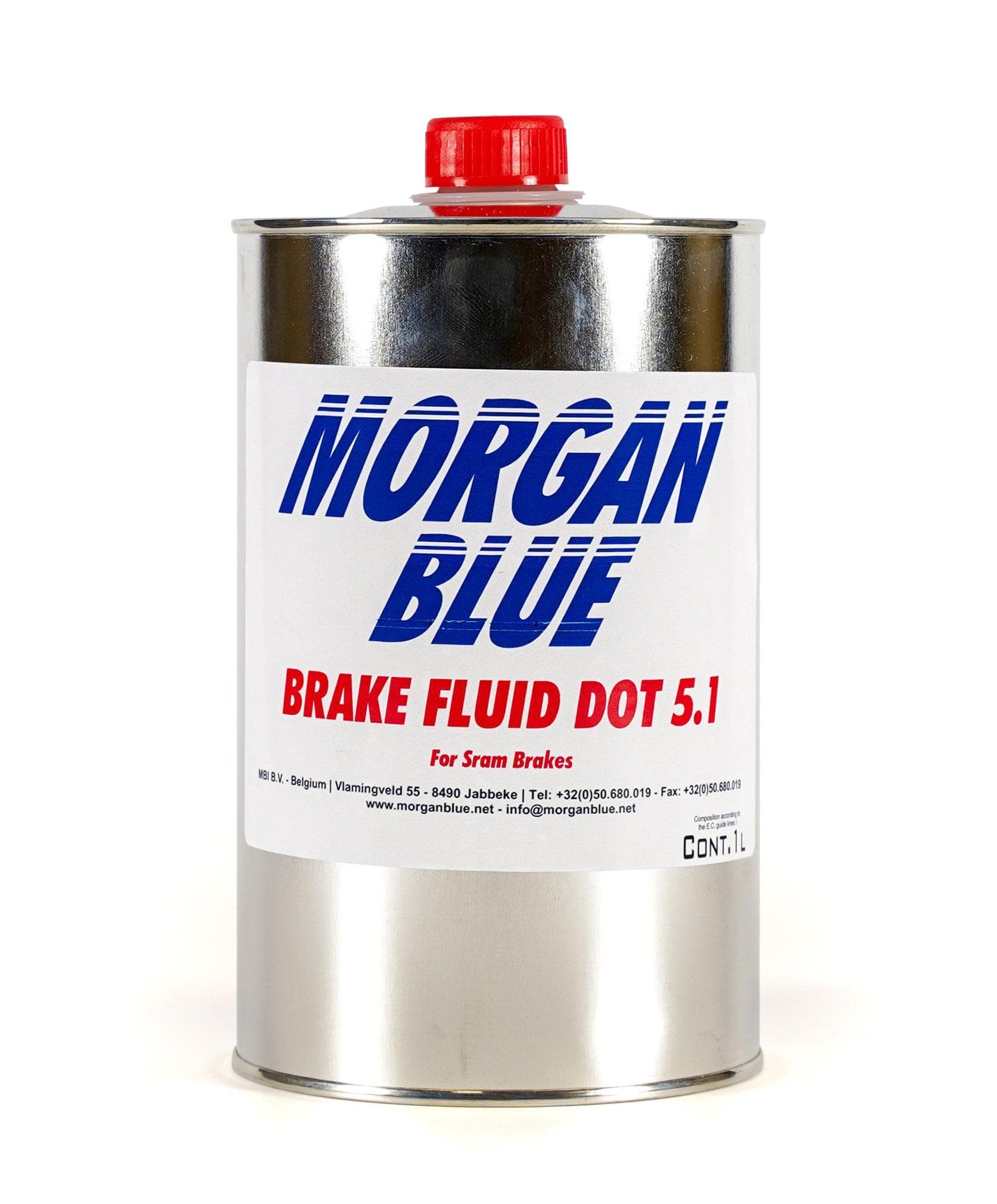Morgan Blue Brake Fluid Dot 5.1 (1000cc, Bottle)