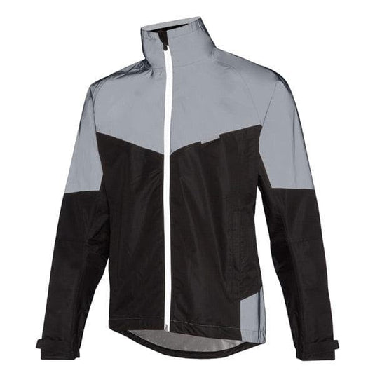 Madison Stellar Reflective men's waterproof jacket; black / silver medium
