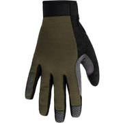 Madison Freewheel youth trail gloves - dark olive - large