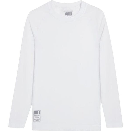 Madison Isoler mesh men's long sleeve baselayer - white - x-large / - xx-large