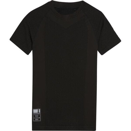 Madison Isoler mesh men's short sleeve baselayer - black - medium / - large