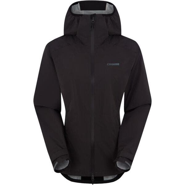 Madison Roam women's 2.5-layer waterproof jacket - phantom black - size 12