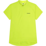 Madison Freewheel women's short sleeve jersey - hi-viz yellow - size 8