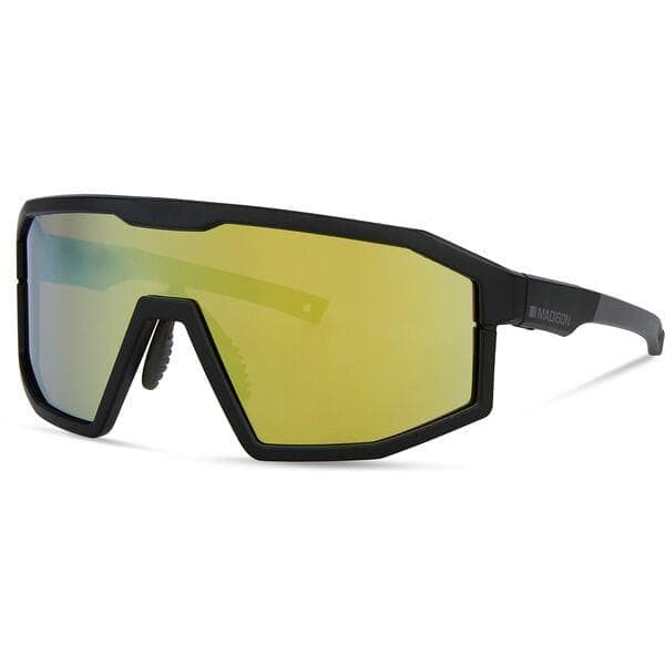 Madison Enigma Glasses - 3 pack - matt black / bronze mirror / amber and clear lens