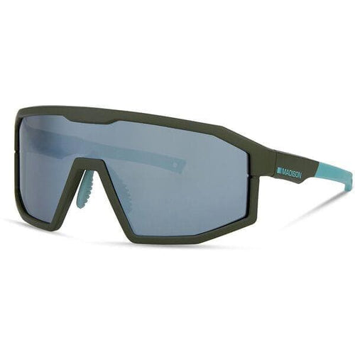 Madison Enigma Glasses - 3 pack - matt olive / smoke mirror / amber and clear lens