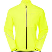 Madison Freewheel men's packable jacket; hi-viz yellow - medium