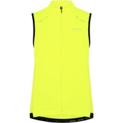 Madison Stellar Reflective windproof women's gilet; hi-viz yellow - size 8