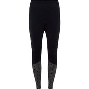 Madison Stellar padded women's reflective thermal tights with DWR; black - size 8