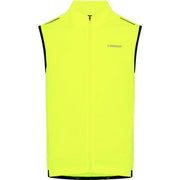 Madison Stellar Reflective windproof men's gilet; hi-viz yellow - medium