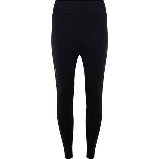 Madison Freewheel women's thermal tights with pad; black - size 10