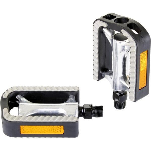 M Part Primo Alloy/resin commute pedals; 9/16 inch thread