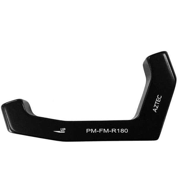 Aztec Adapter for post type calliper to flatmount frame; 180mm rear