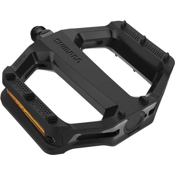 Shimano Pedals PD-EF102 flat pedals; resin; black