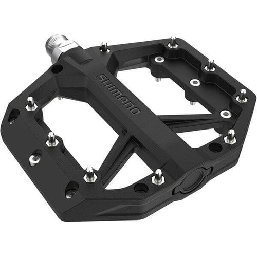 Shimano Pedals PD-GR400 flat pedals; resin with pins; black