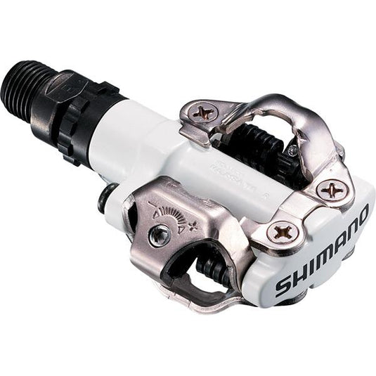 Shimano Deore PD-M520 SPD Pedals - MTB Two Sided Mechanism - White