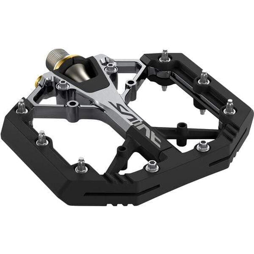 Shimano Pedals PD-M829 Saint flat pedals, black / silver