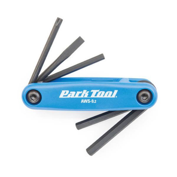 Park Tool AWS-9.2 - Fold-Up Hex Wrench and Screwdriver Set