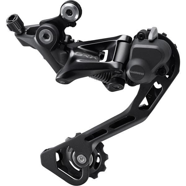 Shimano GRX RD-RX400 GRX 10-speed rear derailleur; Shadow+ double
