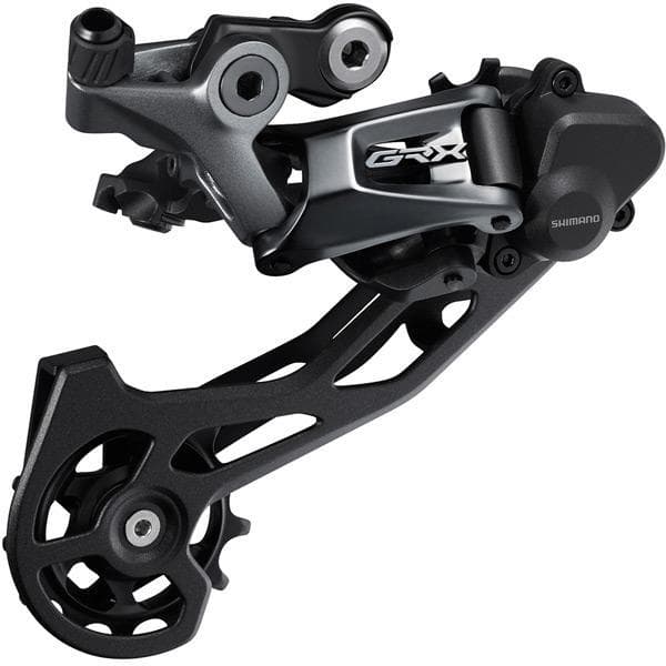 Shimano GRX RD-RX810 GRX 11-speed rear derailleur; Shadow+ double