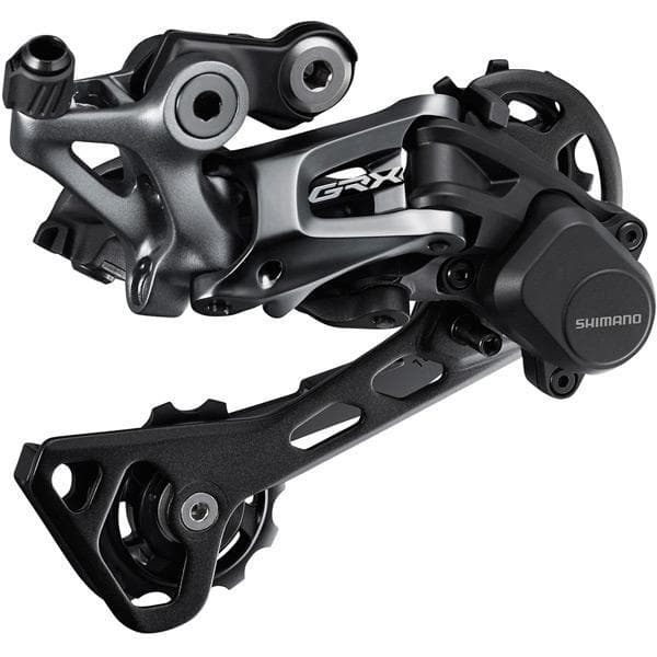 Shimano GRX RD-RX812 GRX 11-speed rear derailleur; Shadow+ single