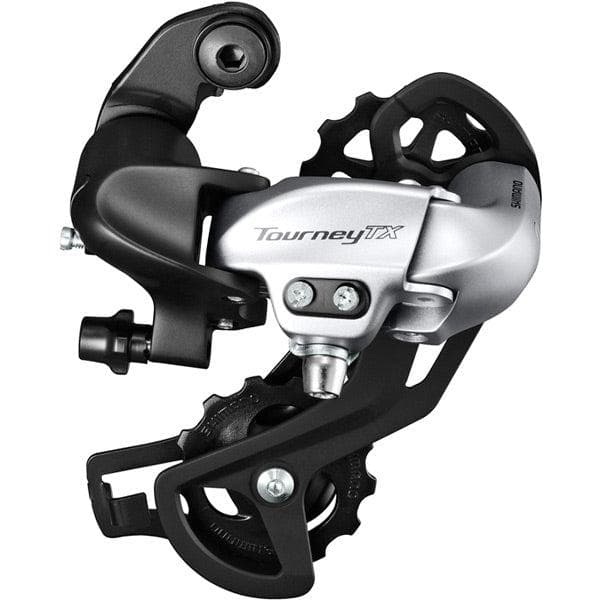 Shimano Tourney / TY RD-TX800 Tourney TX Rear Derailleur; Direct Mount; Silver
