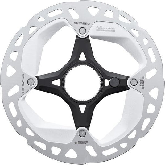 Shimano STEPS RT-EM810 Steps rotor with lockring, Ice Tech