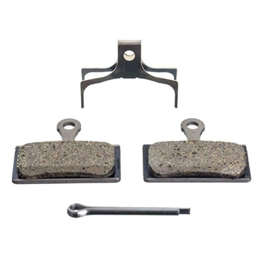 Shimano G02S disc brake pads, steel backed, resin Replaced G01S
