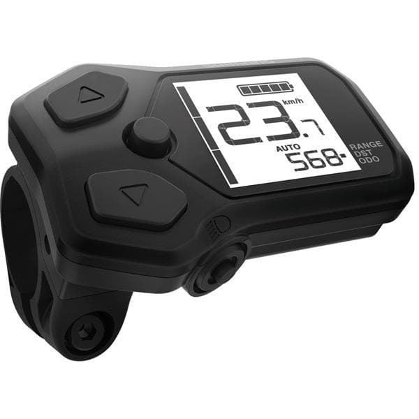 Shimano STEPS SC-E5000 assist switch with cycle computer; 22.2 mm clamp band