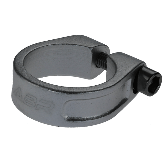 ABR Orbiter Bolted Seat Clamp SILVER 34.9mm