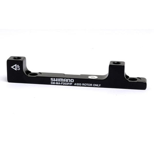 Shimano Spares SM-MAF203PP Adapter for post type calliper; for 203 mm Post type fork mount