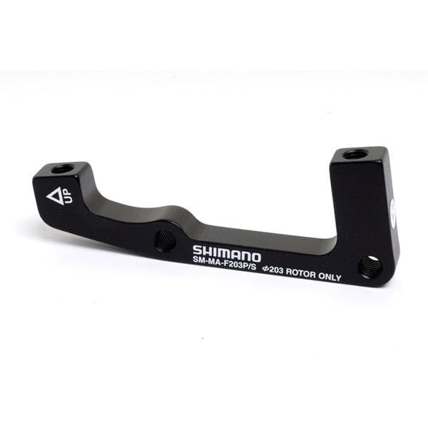 Load image into Gallery viewer, Shimano Spares SM-MAF203PS post type calliper adapter for 203 mm international standard fork
