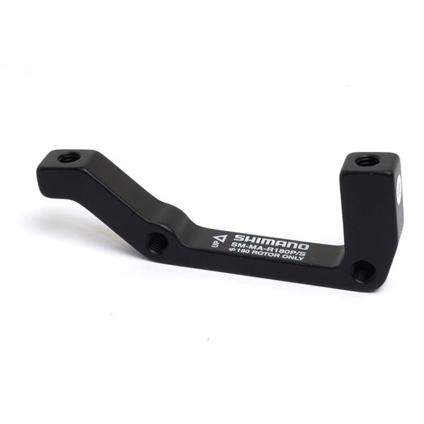 Load image into Gallery viewer, Shimano SM-MAR180PS Post Mount Caliper Adapter for 180mm IS Frame - Front
