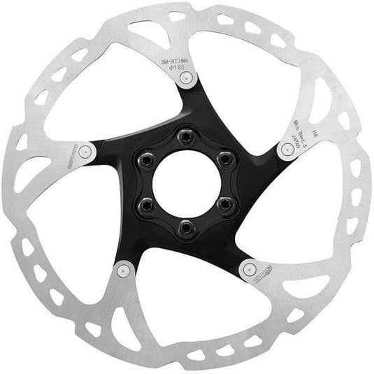Shimano Deore XT SM-RT76 6-Bolt Disc Brake Rotors - 160mm, 180mm or 203mm