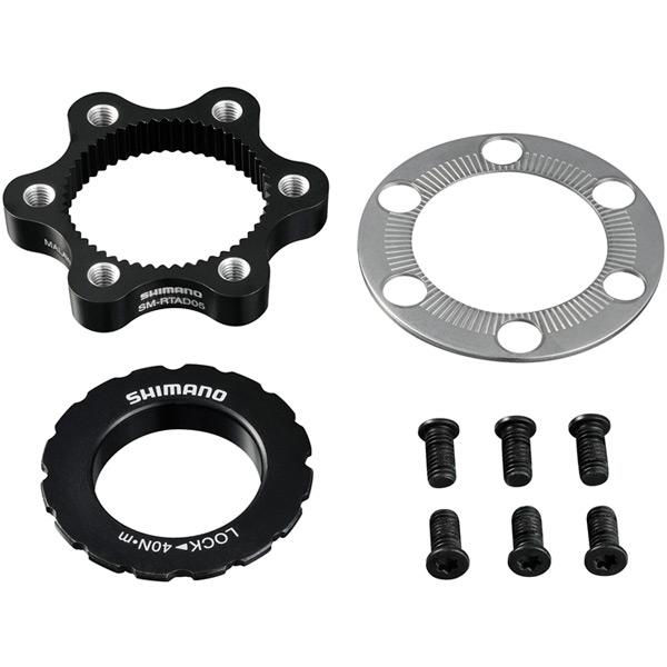 Shimano Spares SM-RTAD05 6-bolt rotor to Centre-Lock hub disc adapter