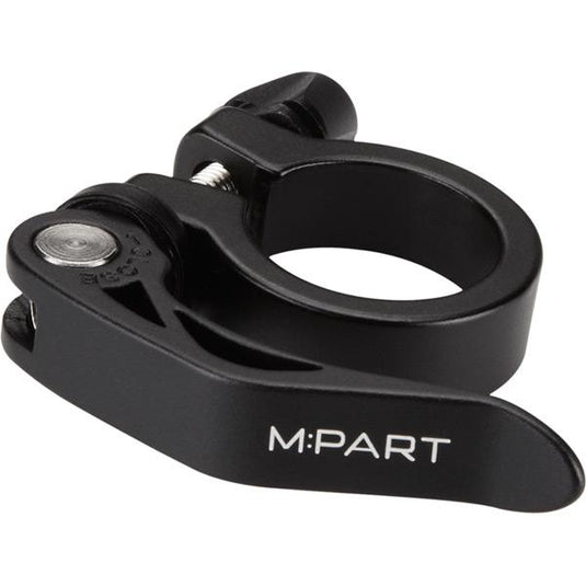 M Part Quick release seat clamp 31.8 mm; black