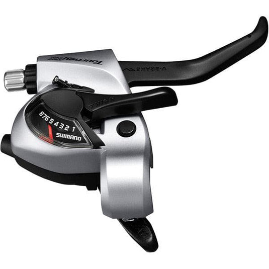 Shimano Tourney / TY ST-TX800 Tourney TX STI lever; 3-speed; silver; left hand