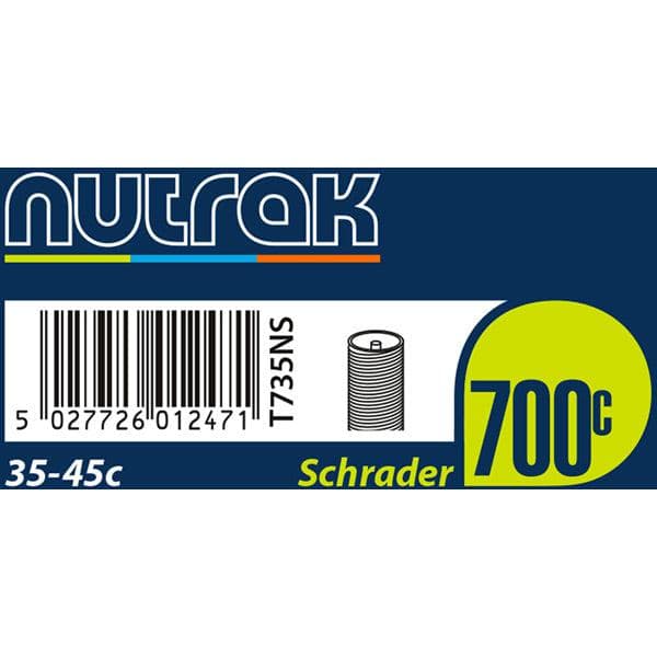 Nutrak 700 x 35 - 45C Schrader inner tube