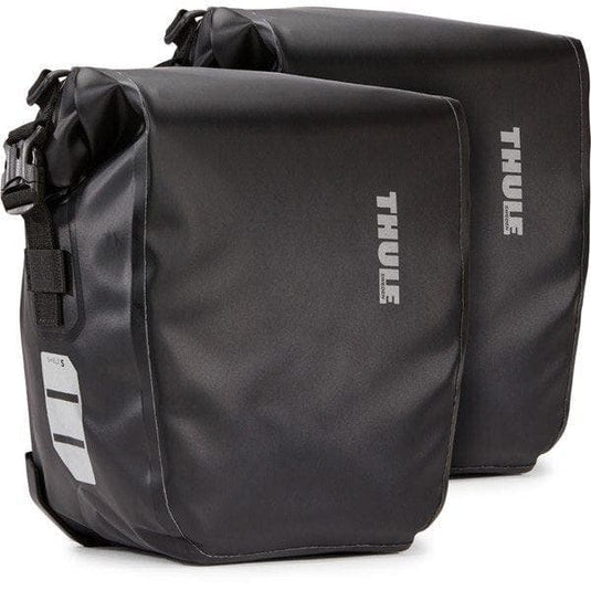 Thule Shield panniers; 13 litres each; pair - black