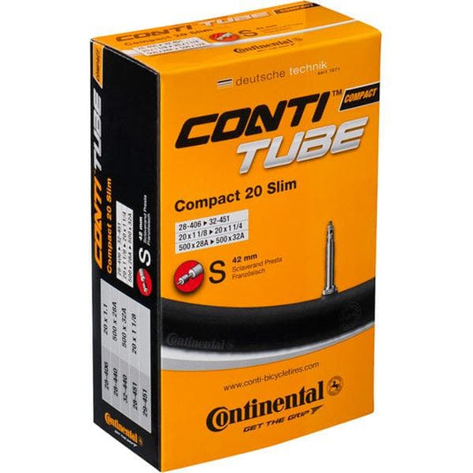 Continental Compact tube 20 x 1 1/4 - 1.75 inch Schrader valve Inner Tube