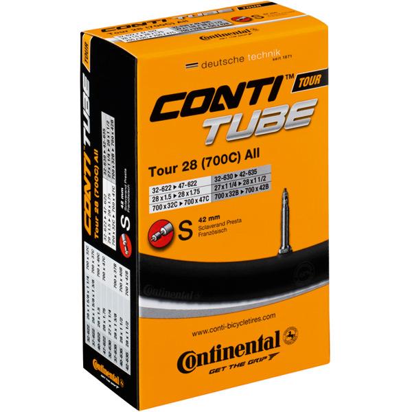 Continental Tour 28 light tube 700 x 32 - 47C Schrader valve Inner Tube