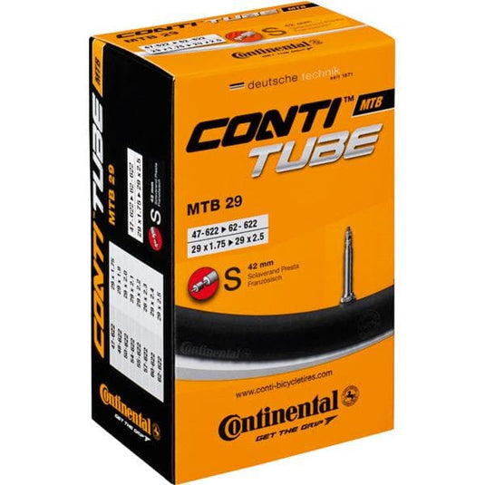 Continental MTB tube 28/29 x 1.75 - 2.5 inch 60mm Presta valve (for 29er) Inner Tube